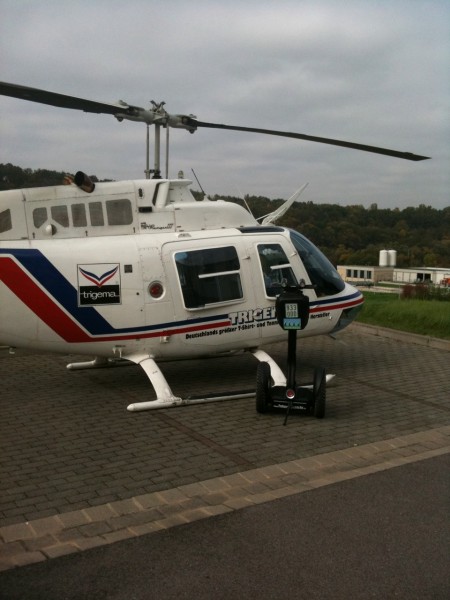 wenn wir nicht fliegen dann fahren wir Segway;-)