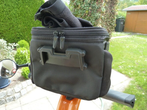 Lenkertasche mit Clicksystem