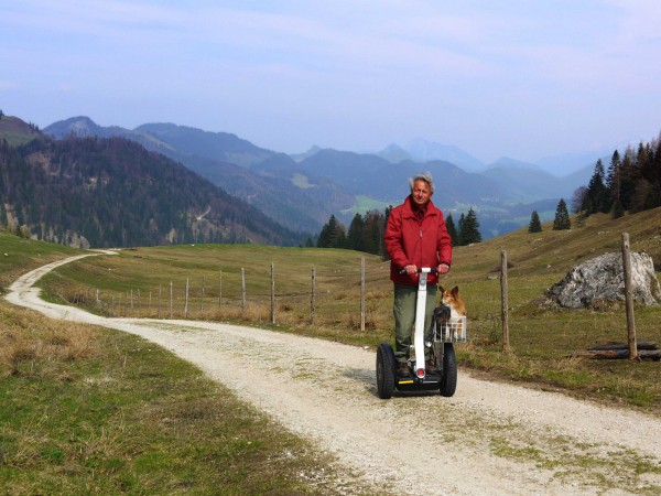 Blick vom Sattel oberhalb der Ottenalm Richtung O