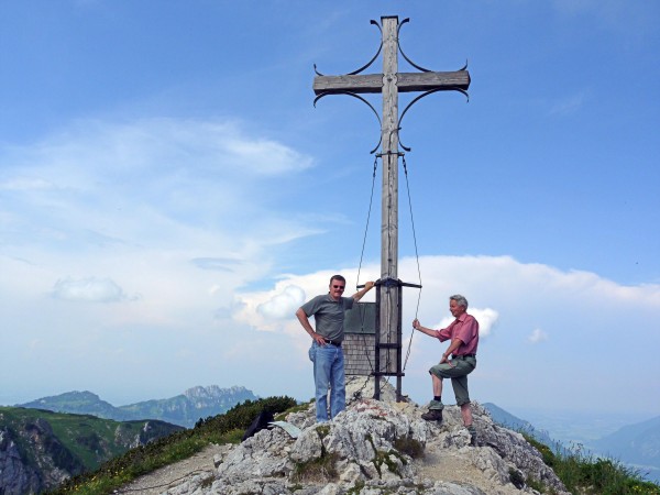 ViperGTS und Wendelstein auf dem Geigelstein  (früher 1808m, nach neuesten Messungen 1813m)