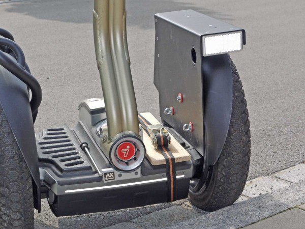 Segway in Gepäcktransportkonfiguration