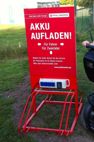 Segway-Tankstelle