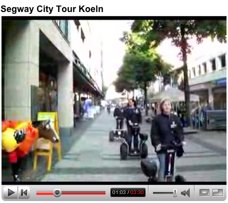 erste kölner Segway-Citytour